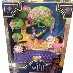 Disney Wish Figurine with Purple and Green Accents